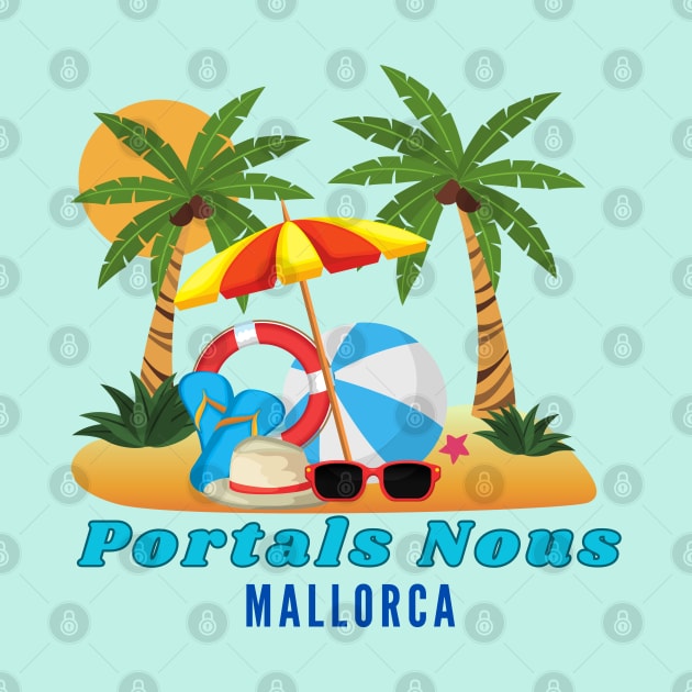 Portals Nous, Mallorca Spain by Papilio Art