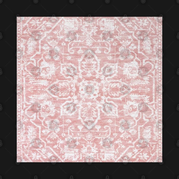 Blush Vintage Bohemian Oriental Distressed by OialiCreative