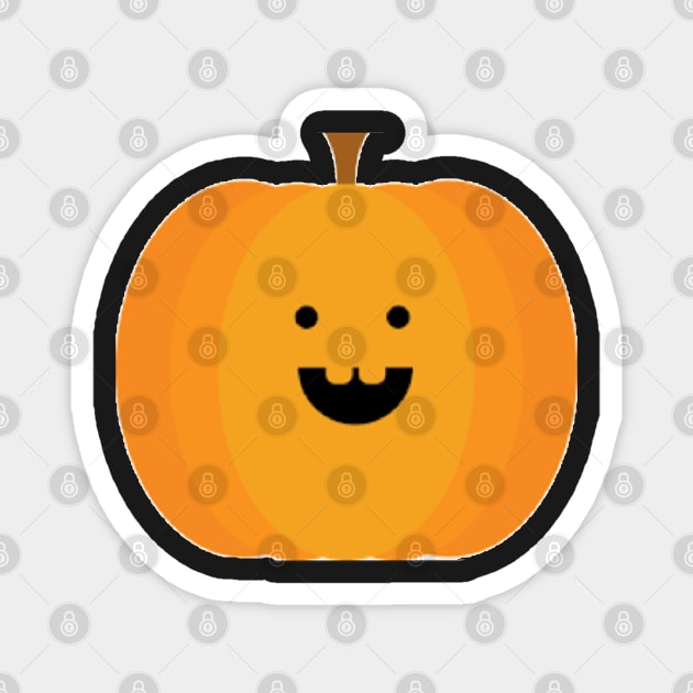 Happy Pumpkin Magnet by marisaj4488