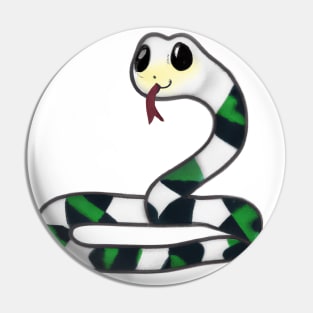 Cute Snake Drawing Pin