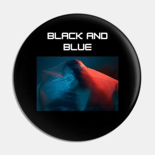 Black and blue Pin