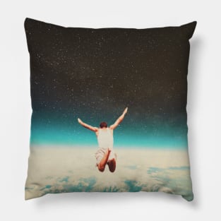 Falling With A Hidden Smile Pillow