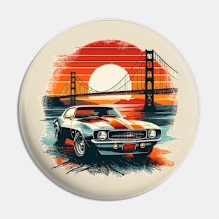 Chevy camaro, Golden Gate Bridge Pin