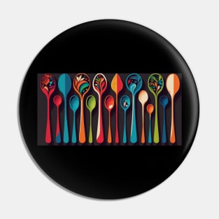 Spoons Pin