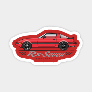 RX7 Red 2 Magnet