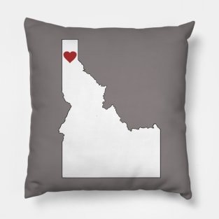 Idaho Loves CDA/Sandpoint/Post Falls Pillow