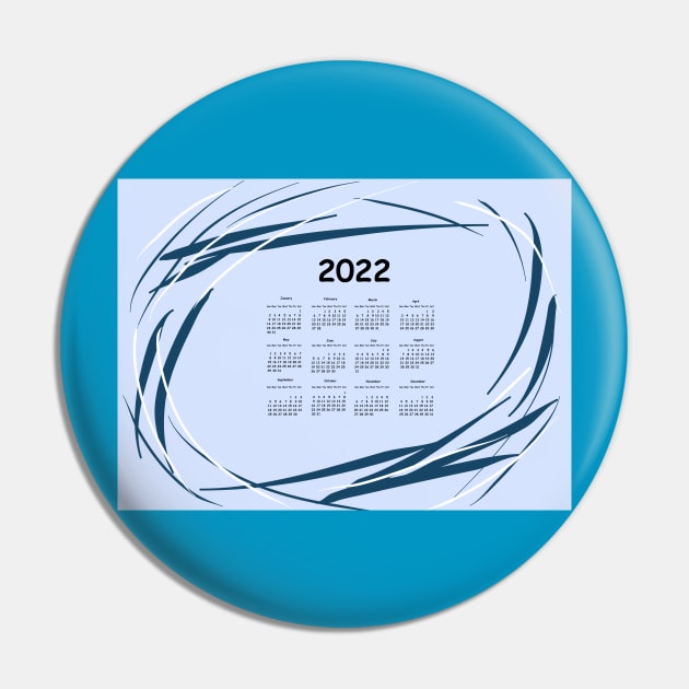 Calendar 2022. Planning business, design modern Pin by grafinya