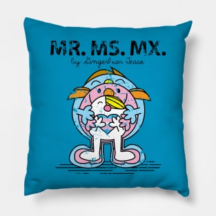 Mr. Ms. Mx. Pillow