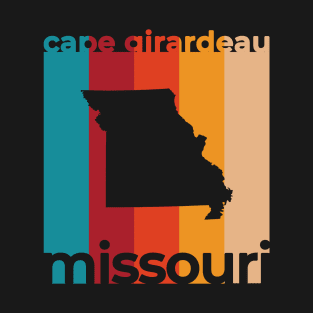 Cape Girardeau Missouri Retro T-Shirt