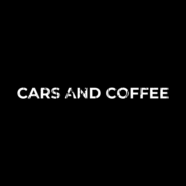 CARS AND COFFEE by Cult Classics