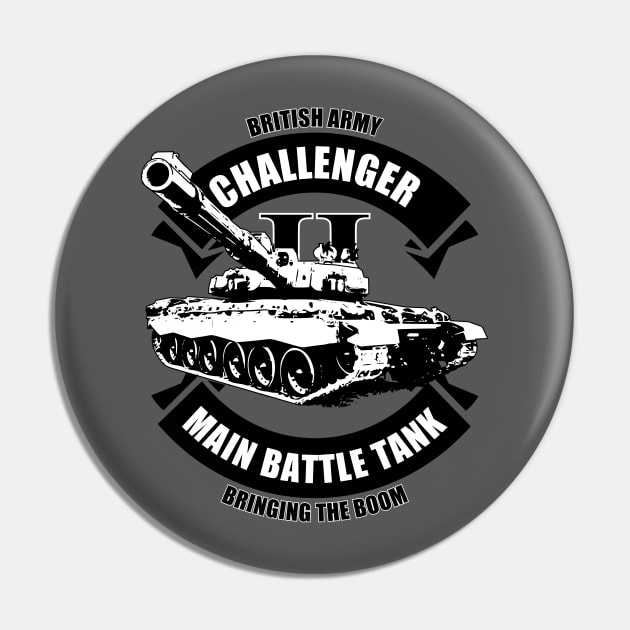 Challenger 2 Tank Pin by TCP