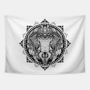 Elephant Medallion Tapestry