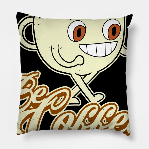 Be Coffee Pillow by absolemstudio
