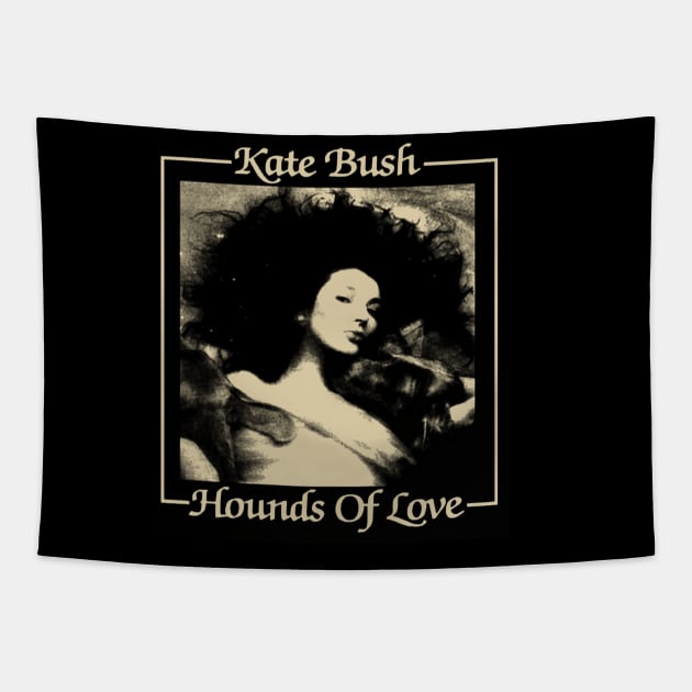 Hounds Of Love Tapestry by UGLY BLACK SHEEP