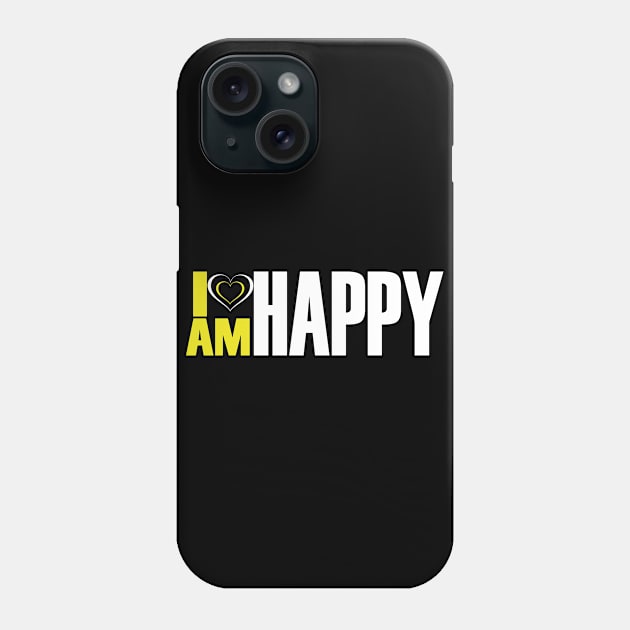Happy Phone Case by MonkeyLogick