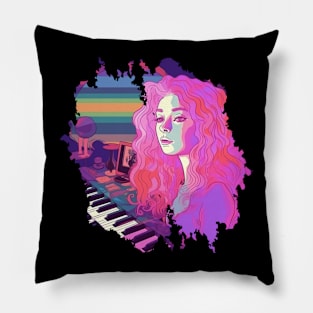 Melodic Canvas Pillow