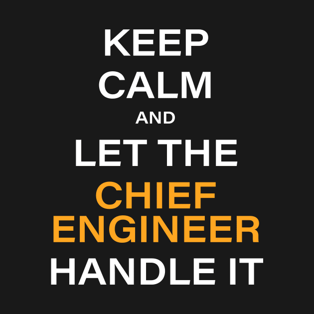 Keep calm and let the Chief Engineer handle it by beaching