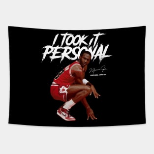 Michael Jordan I Took It Personal Tapestry