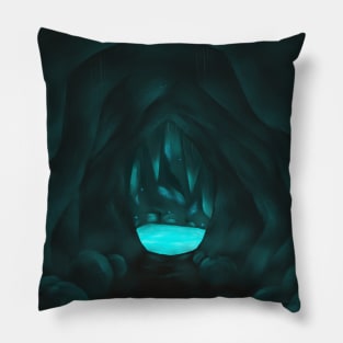 Underground cave Pillow