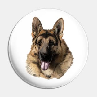 Schäferhund Pin