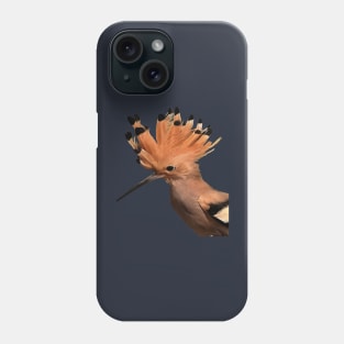 Moxie Hoopoe Bird With Crown Of Feathers Phone Case