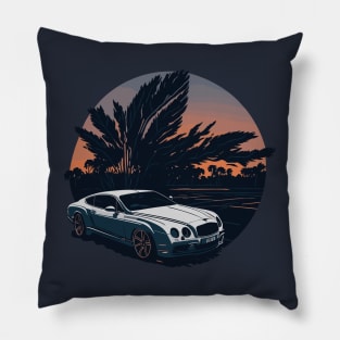 Bentley Continental GT Classic Car Pillow