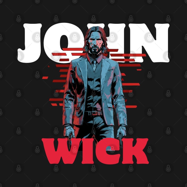 John Wick Cyberpunk Vibe by Aldrvnd