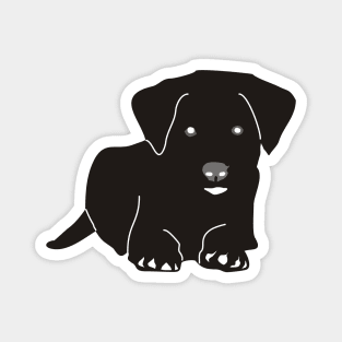 Dog Line Art Drawing Magnet