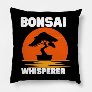 Bonsai Whisperer Pillow