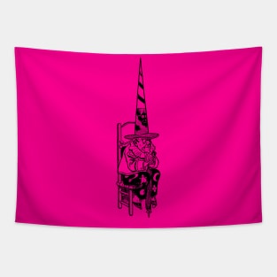 Wicked Witch black only Tapestry