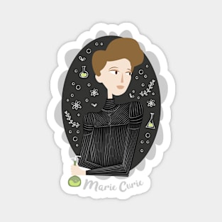 Women of Science: Marie Curie Magnet