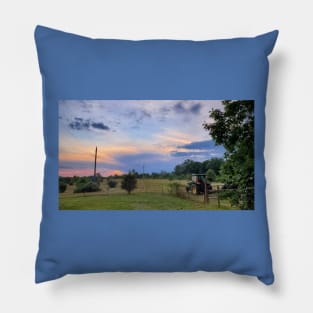 Sunset Field Pillow