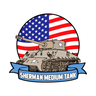 SHERMAN MEDIUM TANK T-Shirt