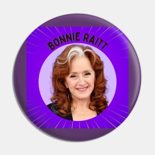 Bonnie Raitt Portrait Session Pin