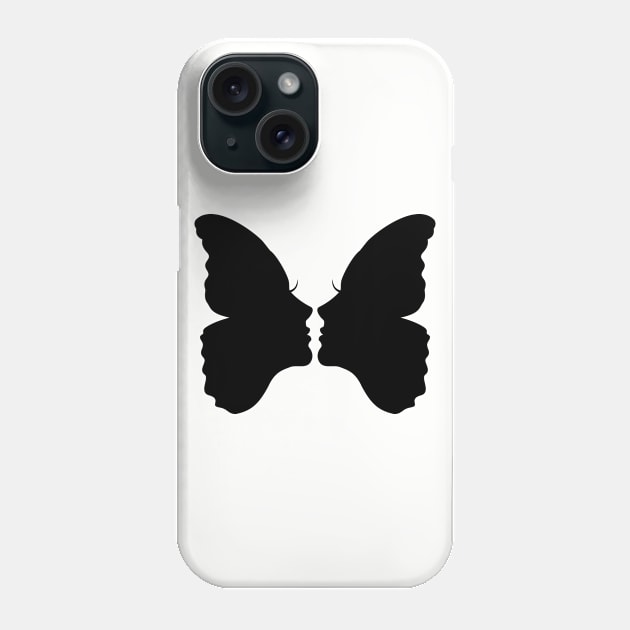 The Butterfly Kiss Phone Case by Everyday Inspiration