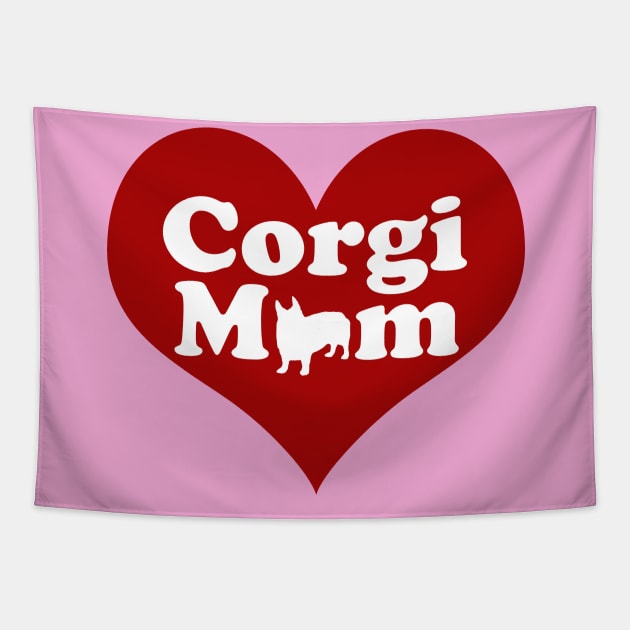 Corgi Mom Tapestry by epiclovedesigns