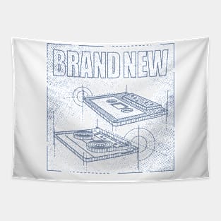 Brand New Technical Drawing Tapestry