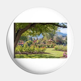 Penticton Rose Garden in Summer Pin