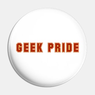 Geek Pride Pin