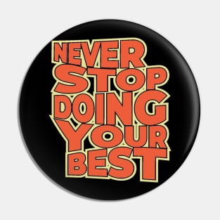 Motivational quote Pin