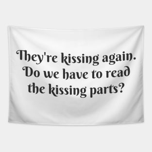 The Kissing Parts Tapestry