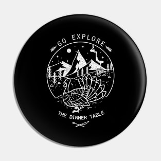 Go explore dinner table Pin