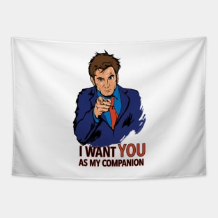 Doctor Who Want You Tapestry