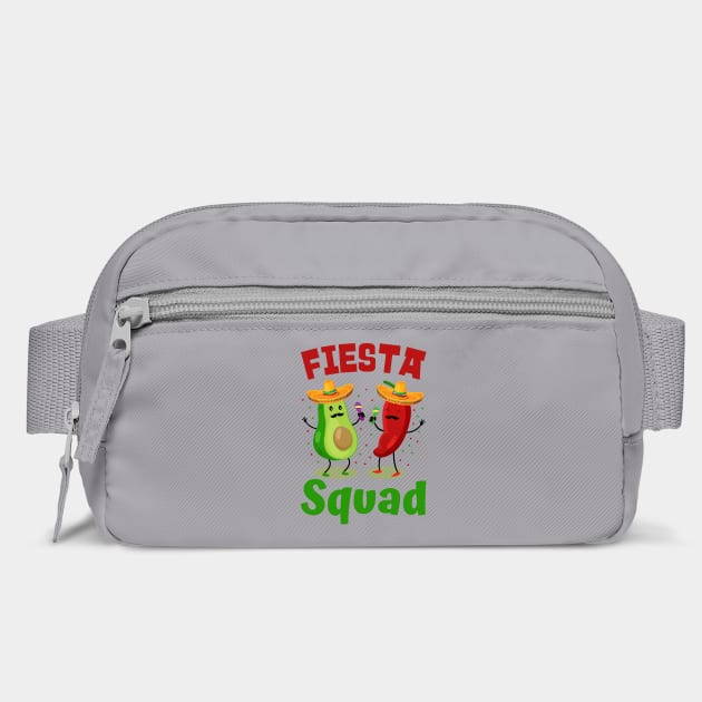 Fiesta Squad Guacamole Lovers Cinco De Mayo Funny Mexican Food Men Women Kids by Tshirtiz