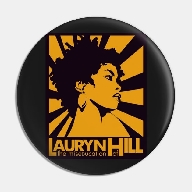 Lauryn Hill. Classic Pin by marcantonioy