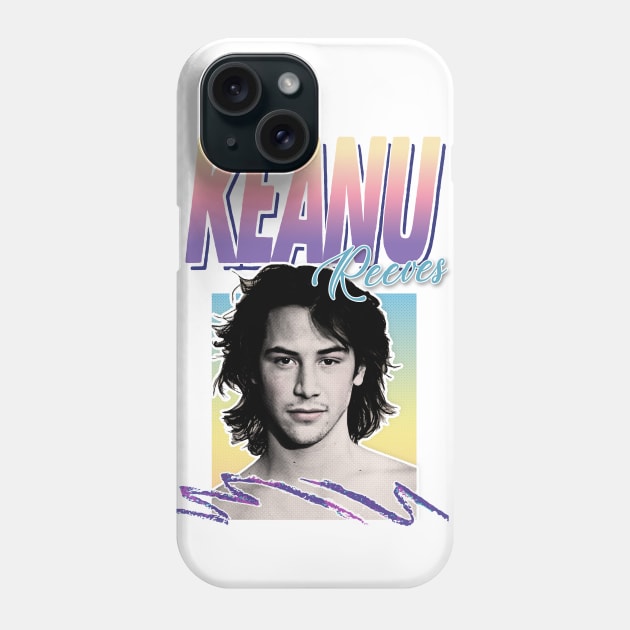 Keanu Reeves 90s Styled Aesthetic Design Phone Case by DankFutura