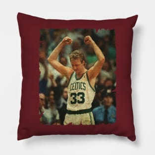 Larry Bird in Celtics Pillow