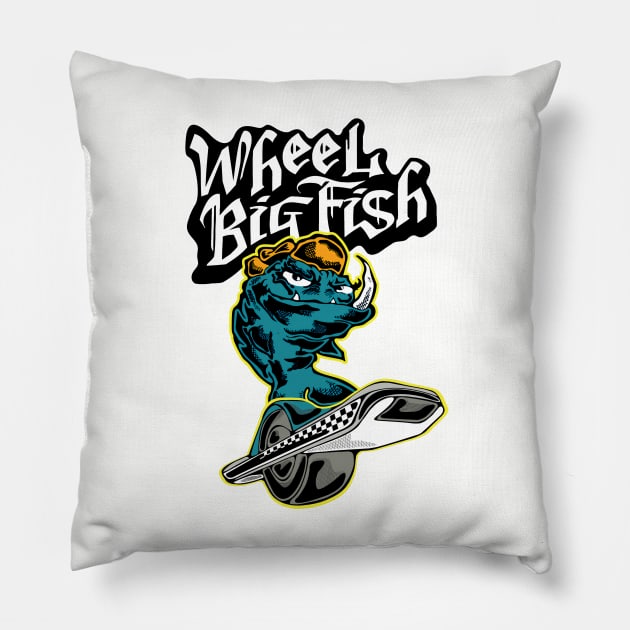 Reel Big Fish on a Onewheel Pillow by OneWheel Skanking