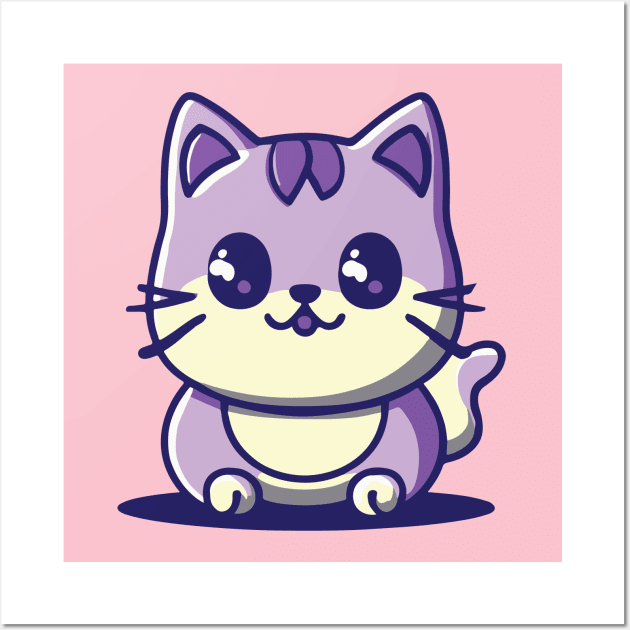 Cat Kawaii Chibi | Poster