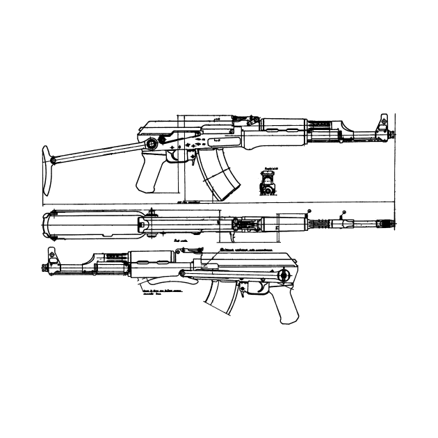 Kalashnikov AK47 by WellRed